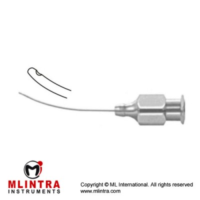 Corbin Sub Tenon's Anesthesia Cannula Smooth Rounded Tip Stainless Steel, Gauge 23  Corbin Sub Tenon's Anesthesia Cannula Smooth Rounded Tip Stainless Steel, Gauge 23
